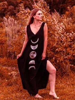 Vestido Fases da Lua - Moda ArmaZen